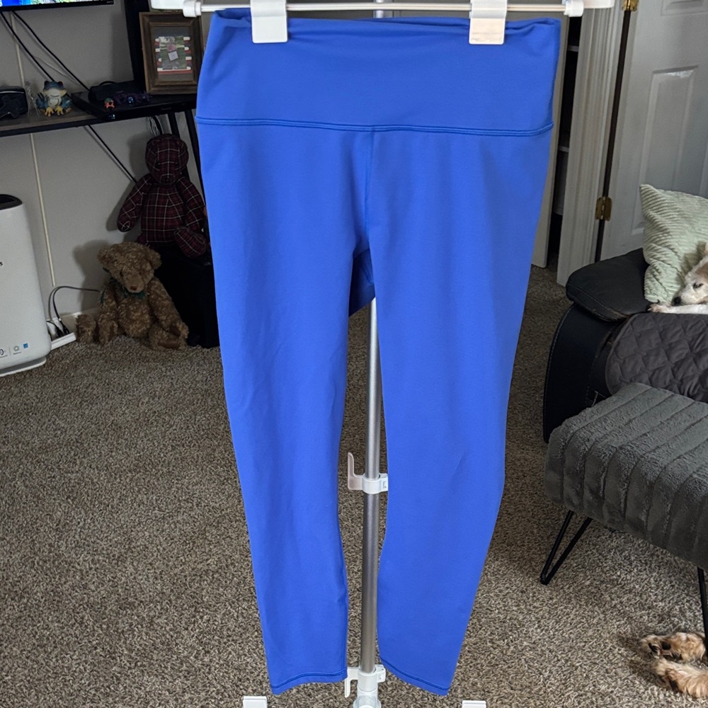 Fabletics power hold Blue Leggings
